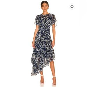 ASTR The Label Flutter Sleeve Maxi Dress NWT